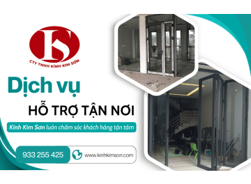 Dịch vụ hỗ trợ tận nơi của Kính Kim Sơn - Chăm sóc khách hàng tận tâm