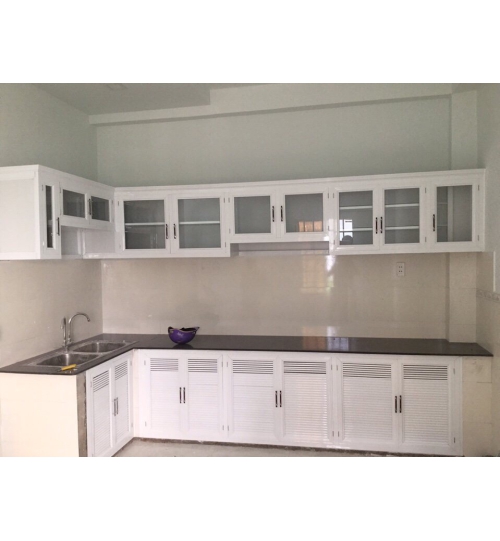 Tủ bếp nhôm kính cao cấp