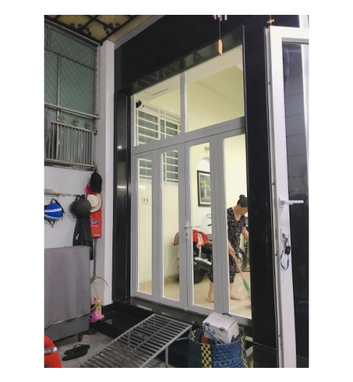 Cửa nhôm xingfa 4 cánh