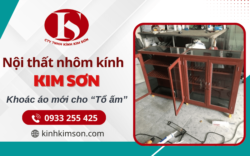 nội thất nhôm kính
